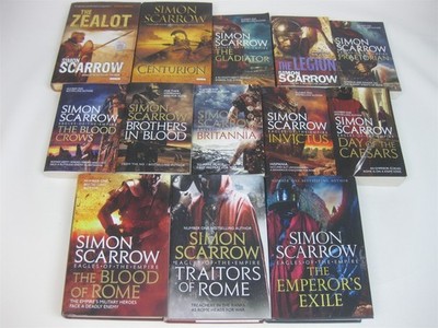 Simon Scarrow Lot 13 Eagles of the Empire #7-19 Zealot to Emperor's Exile