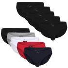 Tom Tailor Men's Briefs, Value Pack - Mini Briefs, Basic, Solid Color