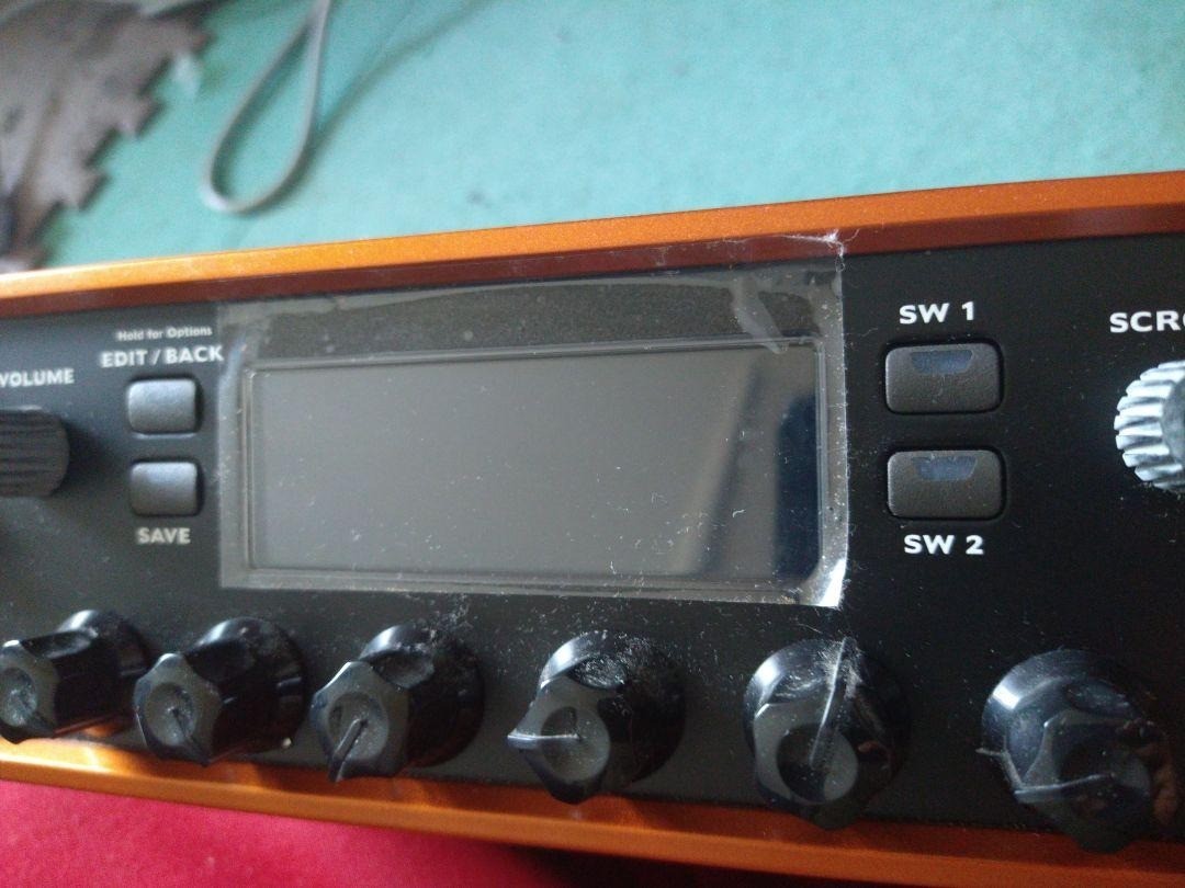 Avid Eleven Rack Guitar Preamp Audio Interface Orange Black Music