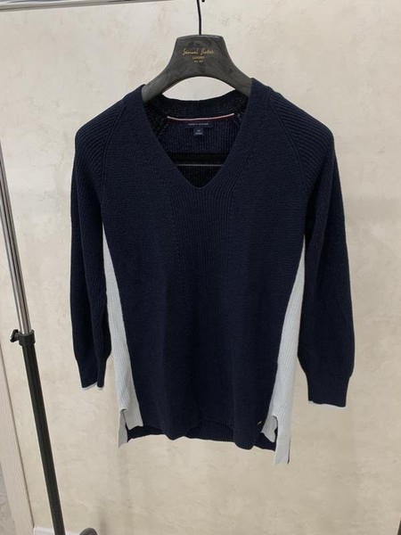 Women Tommy Hilfiger Sweater Navy 36 / S / 44