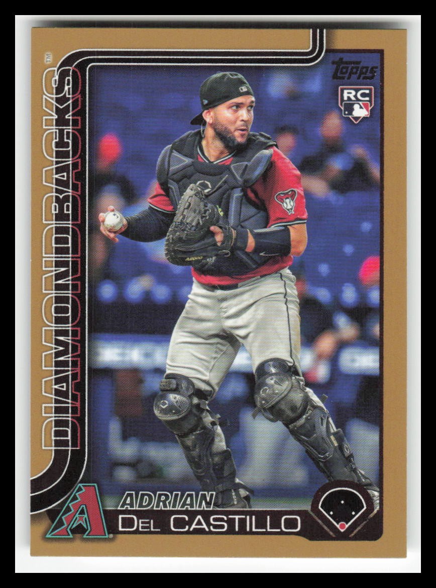 2025 Topps Gold #226 Adrian Del Castillo Serial 1053/2025