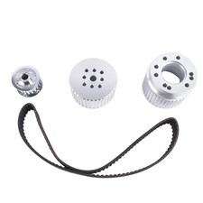 Belt Drive Pulley Set Fit For Bbc Big Block Chevy Gilmer Engines Billet Aluminum