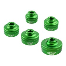 Oil Filter Socket Set, 5 pieces 3/8" Drive, 24mm 27mm 28mm 32mm 36mm Socket, ...