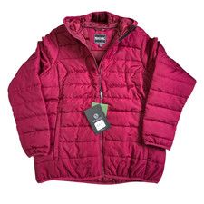 Image of Regatta Helfa Insulated Quilted Jacket UK 20 Purple Beetroot Zipped Hooded Coat