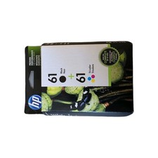 HP 61 CR259FN140 Ink Cartridge - Combo Pack Black  Tri Color