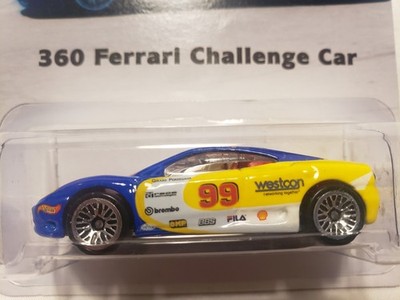 Rare 2002 Hot Wheels 360 Ferrari Modena Challenge Nokia Check Point Race Car