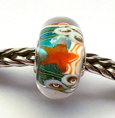 Trollbeads ''Unique Starfish'' OOAK Unikat