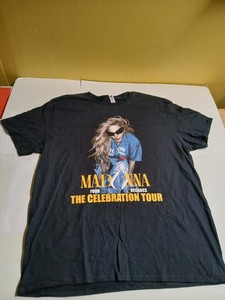 Madonna Celebration Tour Tshirt | eBay