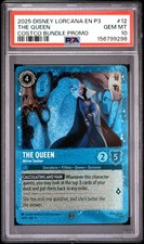 2025 DISNEY LORCANA EN P3-PROMO 12 THE QUEEN - MIRROR SEEKER PSA 10