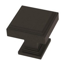 10 Pack Matte Black Cabinet Knobs 1 inch 25mm Kitchen Cabinet Handles and D...