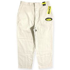 Vtg Lee Women s 14P Smart Fabric Stretch Khakis Side Elastic Feel Good Khakis