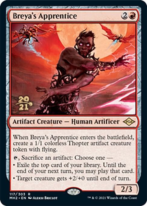 Breya's Apprentice Foil R Prerelease Cards 117 NM