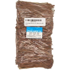 1000 PCS 4 Inch Brown Zip Ties, 18lb Strength, Self Locking Nylon Cable Ties.
