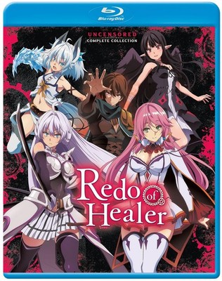 Redo of Healer: Uncensored Complete Collection Anime (Blu-ray) Brand New Sealed