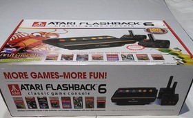 Atari Flashback 6 Classic Game Console Retro New Sealed