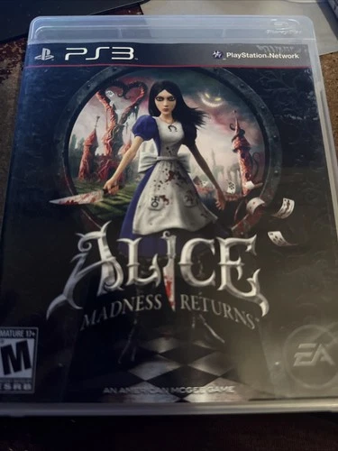 Alice: Madness Returns (Sony PlayStation 3 PS3, 2011) Tested WORKS