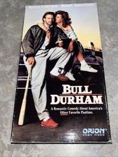 Bull Durham (VHS) Kevin Costner, Susan Sarandon 1988 ***TESTED***