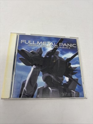Full Metal Panic Soundtrack Album Vol.2 OST Score Anime Music CD Very Good