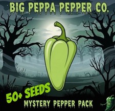  MYSTERY MIX PEPPER PACK 50 RANDOM MIXED SEEDS FREE SHIPPING 