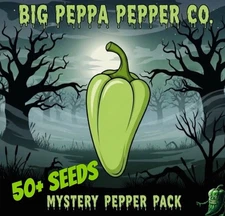 [MYSTERY MIX PEPPER PACK 50+ RANDOM MIXED SEEDS] FREE SHIPPING!