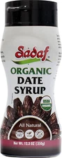 Organic Date Syrup in Squeeze Bottle - Date Syrup Organic No Sugar Added - Vegan