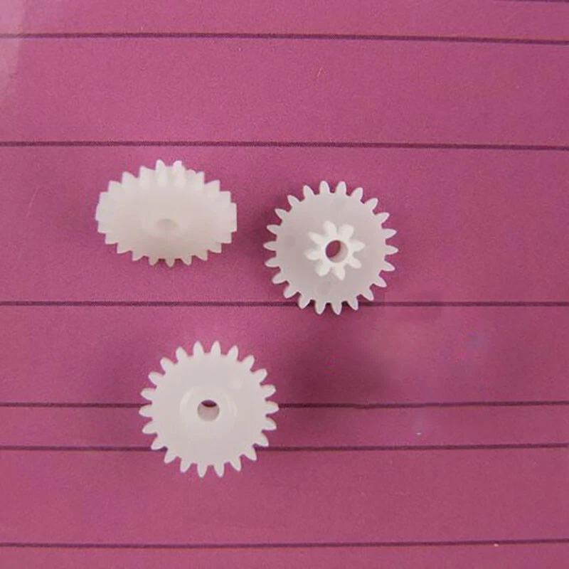 Zahnrad Zahnstangen Kunststoff Antriebsrädchen Zahnräder RC Modellbau Spielzeug - Bild 4 von 4
