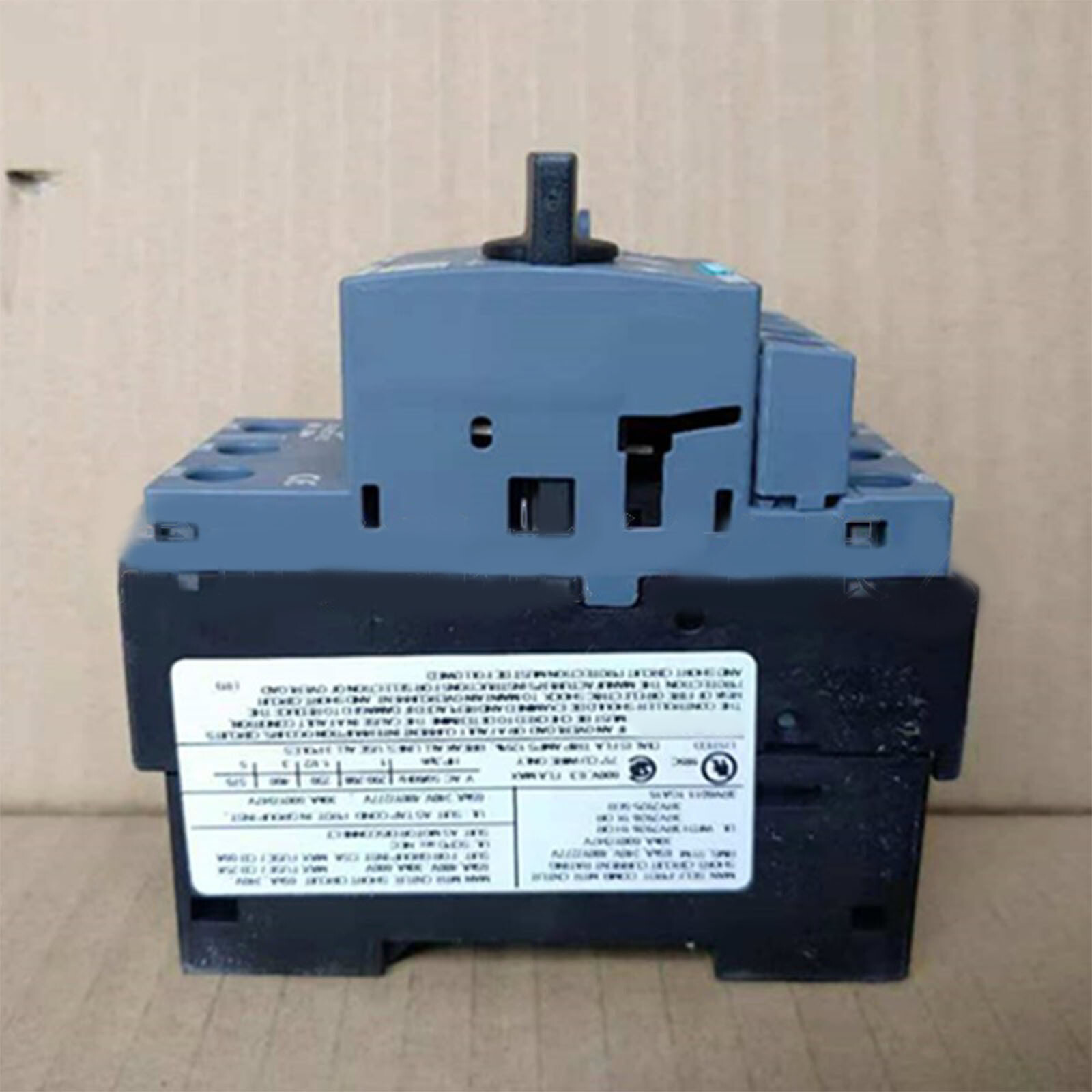 Disjoncteur De Protection Siemens 3RV6011-1GA15 4.5-6.3A - Neuf, Emballage D'origine