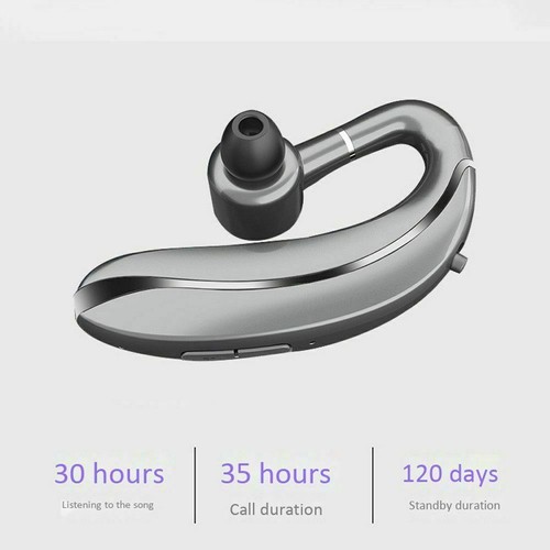 Bluetooth Headset Wireless Stereo Earphone Ear-hook Earbud for Business Call - Bild 4 von 13