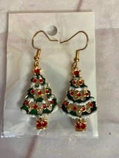 WOMENS Christmas Tree EARRINGS