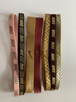nike metallic headbands