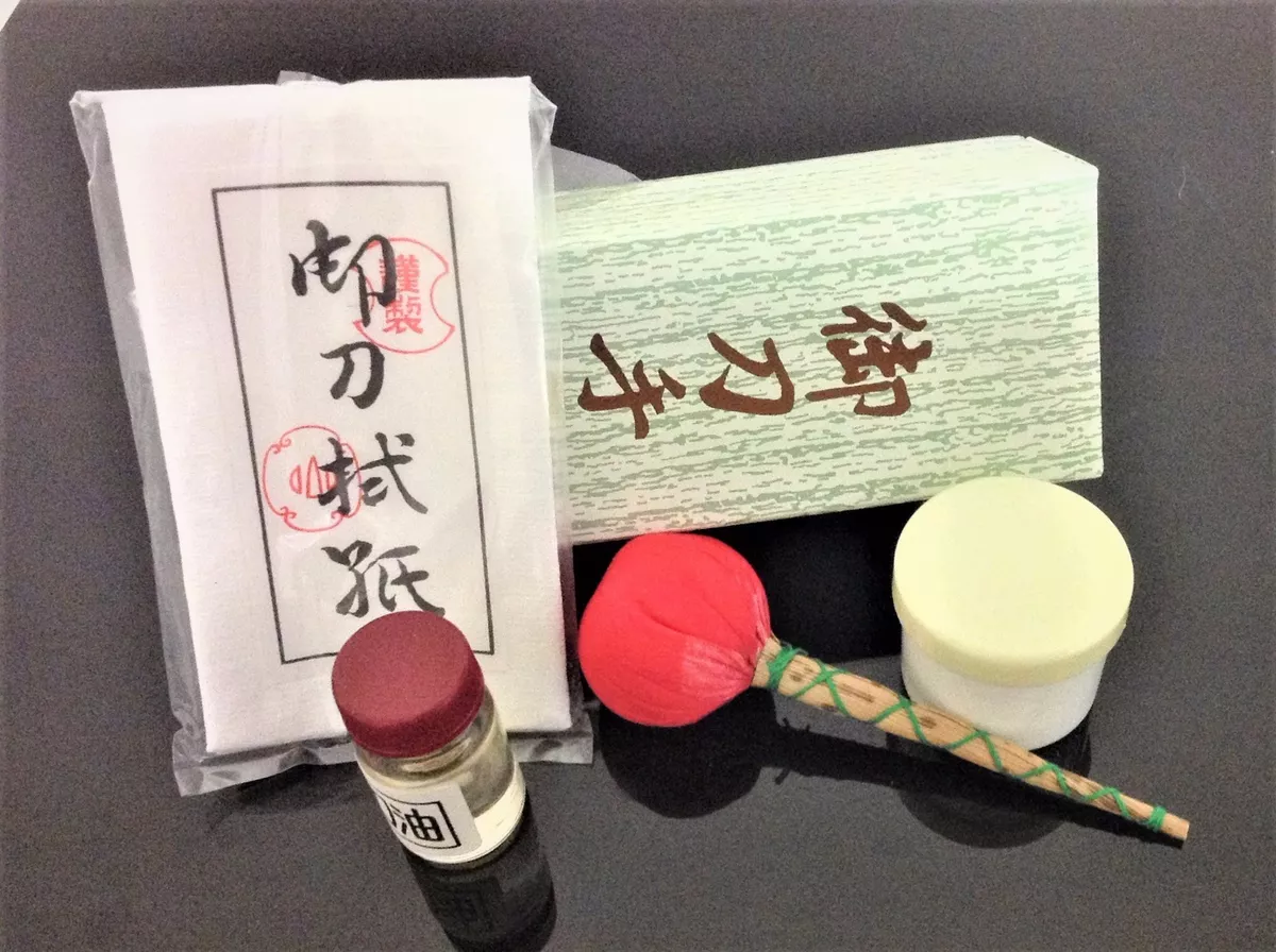 Traditional Japanese Sword Katana iaito shinken Cleaning Maintenance kit JP  | eBay