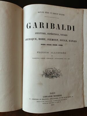 GARIBALDI - Féré et Hyenne - Edit. illustriert - 1861 - Moderne Buchhandlung Wette