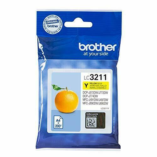 Original Brother LC3211 Tintenpatrone Gelb für DCP-J772DW MFC-J895DW J890DW - Bild 1 von 1
