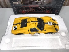 WIX  1966 FORD GT40 MARK II 7 LITRE 427 1:24 DIE CAST CAR 40TH ANNIVERSARY COA