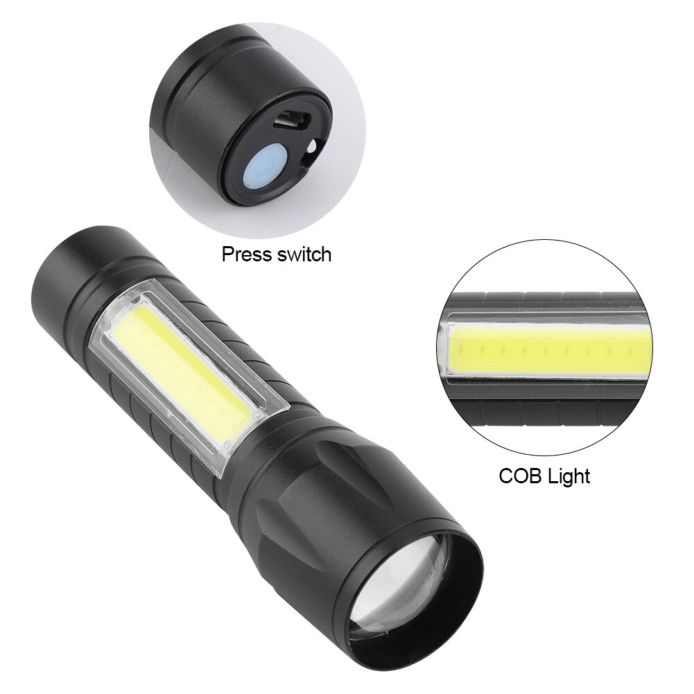 Mini Lampe Torche LED Portable - Longue Portée étanche - Neuve