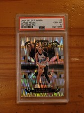 2024 Select WNBA Silver Flash #5 Angel Reese Rookie Card PSA 10 Gem Mint RC