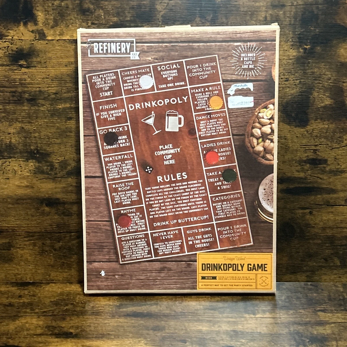Drinkopoly - Mazzo Di Carte Aggiuntive Standard Per Il Gioco Da Bere Per Adulti (Carte Extra) - 2