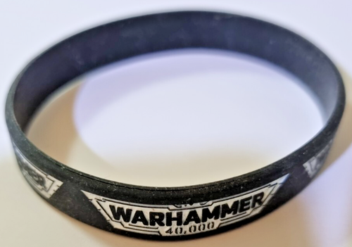 Warhammer 40k Logo Games Workshop Wristband New