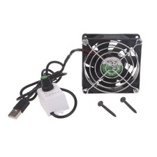 Quiet USB Fan for Electronics Cooling Enhances Ventilation and Reduce Noise
