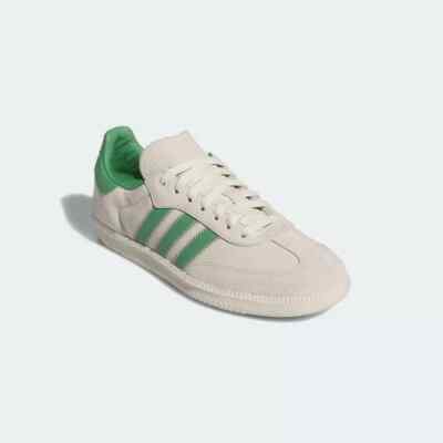 Adidas x Pharrell Williams Humanrace Samba Shoes Aluminium/ Green (ID9064) Sz 13