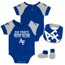 Outerstuff NCAA Infants Air Force Falcons 50 Yard Dash Creeper Set