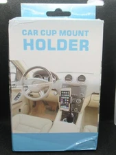 CAR CUP MOUNT CELL PHONE HOLDER 360 DEGREES CHARGING STAND