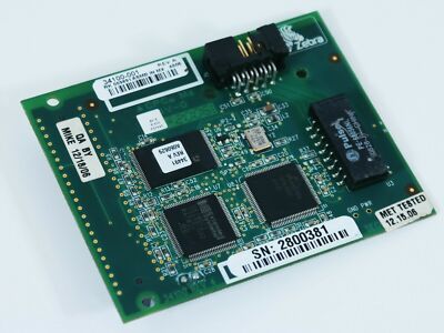 Genuine Zebra 34100-001 PrintServer Ethernet Board for Z4M+ Z6M+ Label Printers