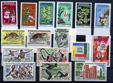 A007/ RÉPUBLIQUE CENTRAFRICAINE / ANNEES 1964 - 1966 NEUF ** – LOT MODERNE