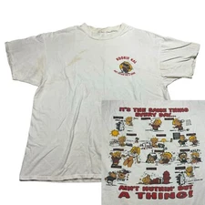 Vintage 1994 Kookie Kal „Ain’t Nuthin’ But a Thing“ Funny Comic Party T-Shirt