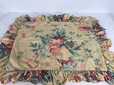RALPH LAUREN ELSA Grasslands Standard Sham and 1 Window Valance 84" Wide x 23"