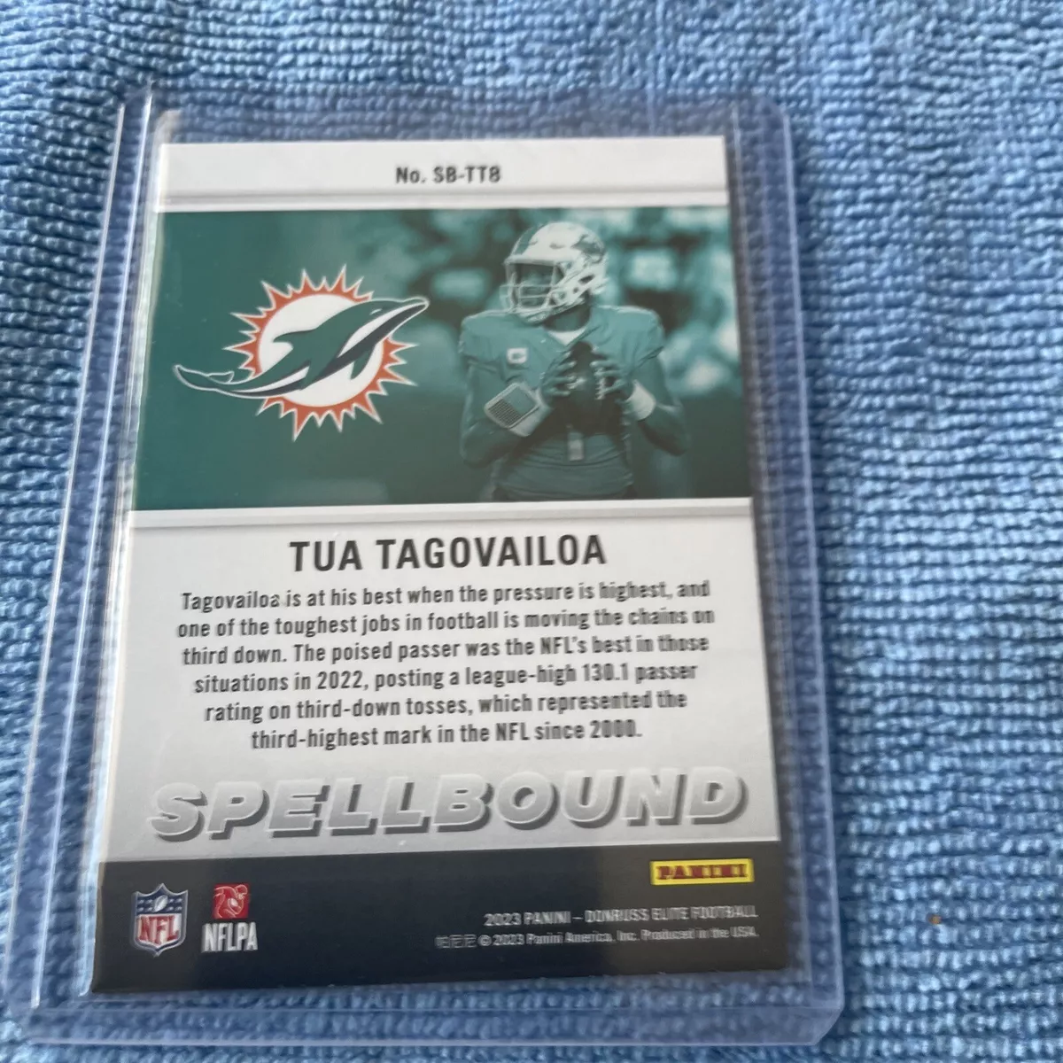 Tua Tagovailoa #ES-28 Prices, 2022 Panini Donruss The Elite Series