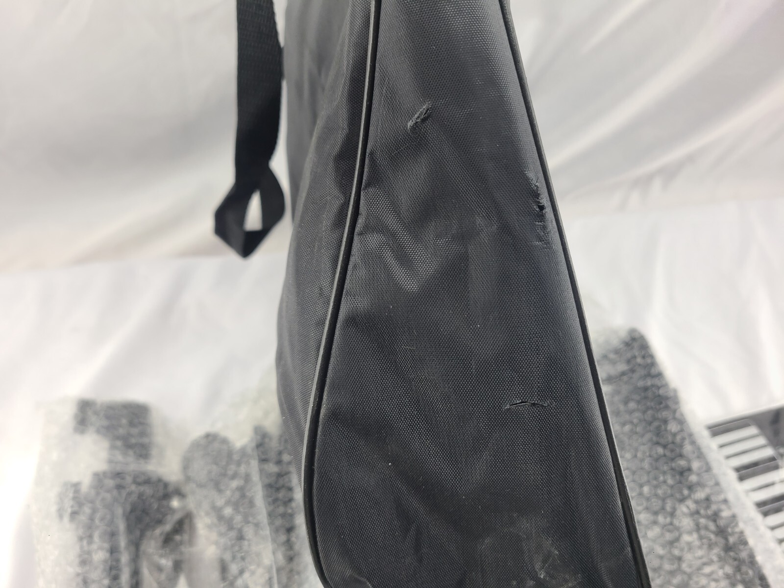 K KASONIC - Dual-Use Folding Sheet Music Stand Bag has damage 