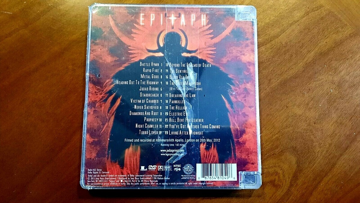 【Blu-ray】Judas Priest Epitaph [Import] Amazon.com: Epitaph [Blu-ray] : Judas Priest: Movies & TV