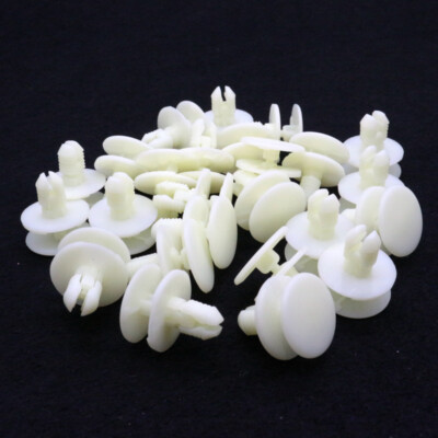 25Pcs For Renault Nylon Cover Lid Clip Retainers Fastener Rivet